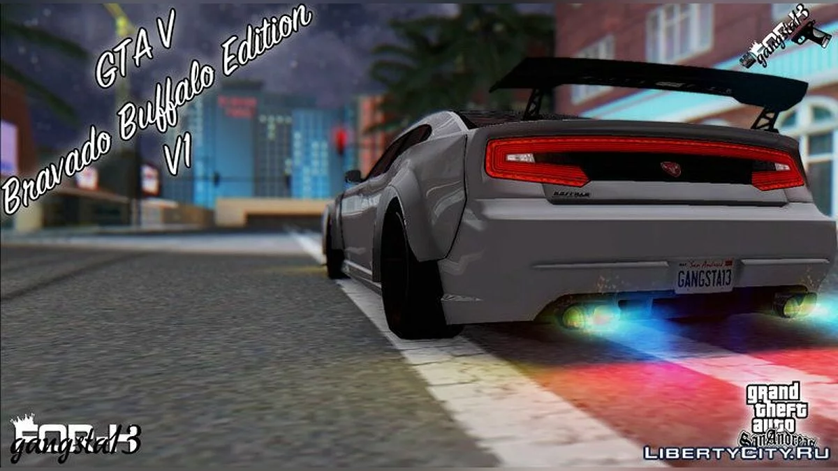 GTA V Bravado Buffalo Édition v1 / GTA San Andreas