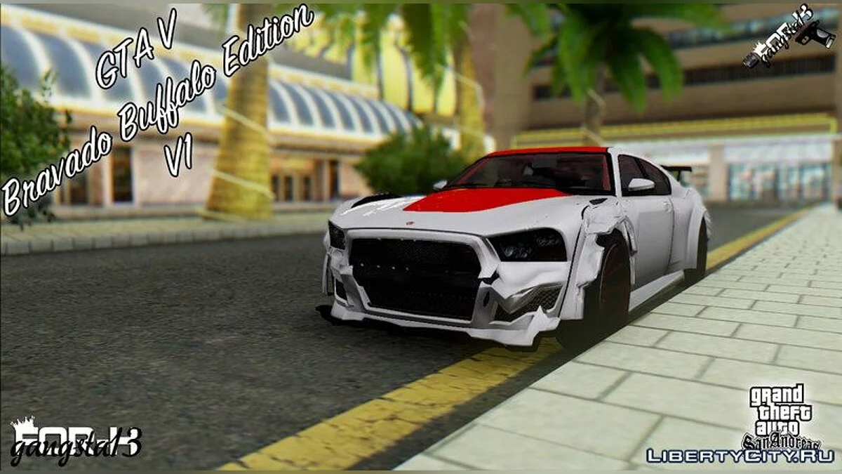 GTA V Bravado Buffalo Édition v1 / GTA San Andreas