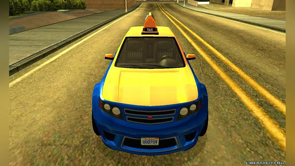Taxi Cheval Fugitive de Downtown Cab Co. / GTA San Andreas