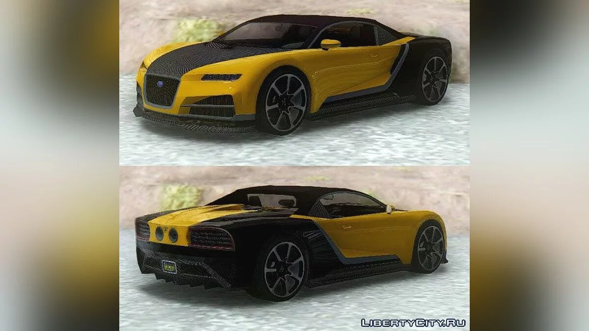 GTA V Truffade Nero Spyder / GTA San Andreas