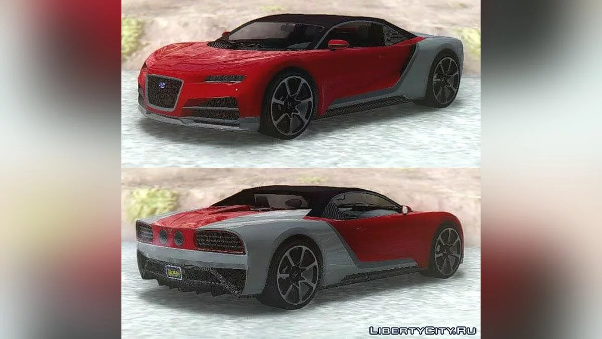 GTA V Truffade Nero Spyder / GTA San Andreas