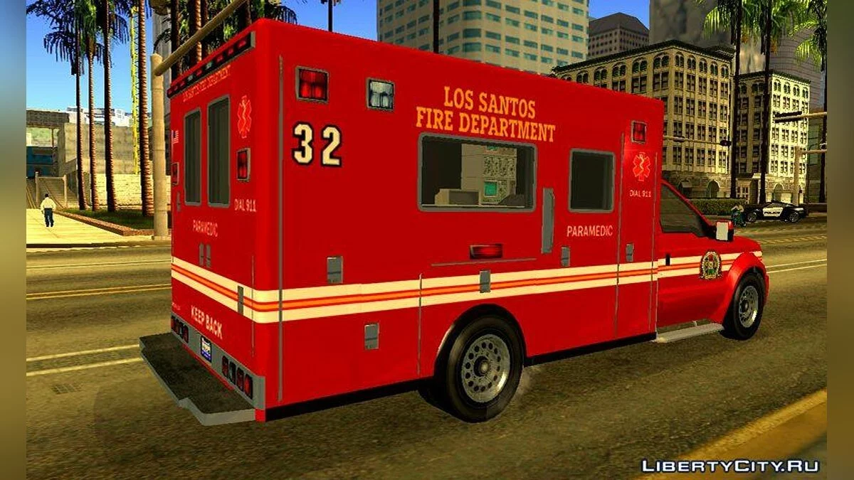 GTA V Vapid Sadler Ambulância / GTA San Andreas