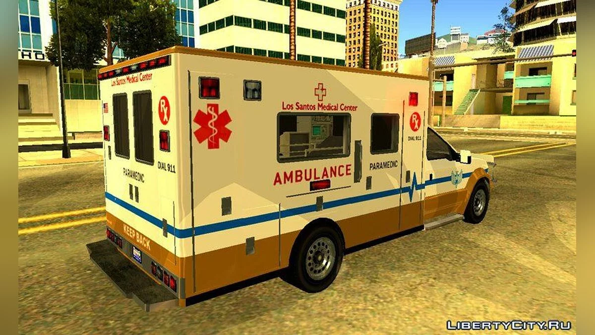 GTA V Vapid Sadler Ambulância / GTA San Andreas