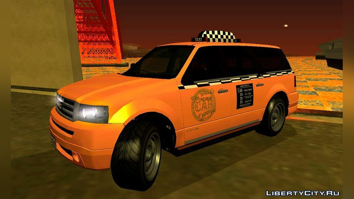 Скачать Landstalker Taxi (Saints Row 4 Style) для GTA San Andreas