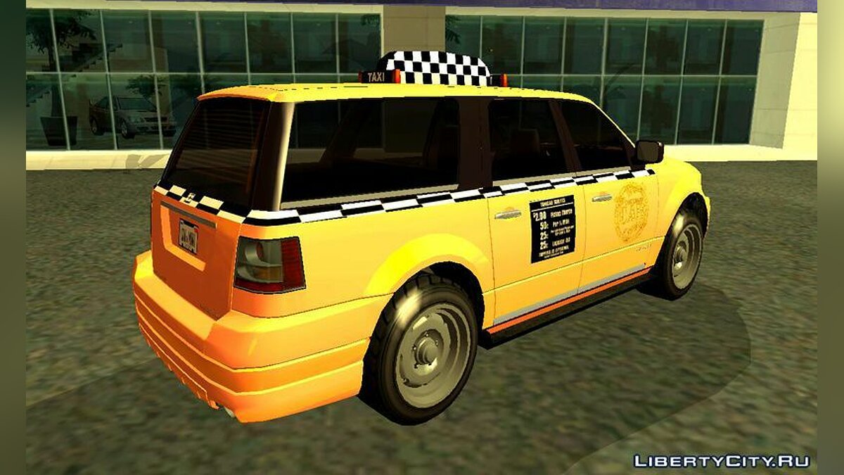 Скачать Landstalker Taxi (Saints Row 4 Style) для GTA San Andreas