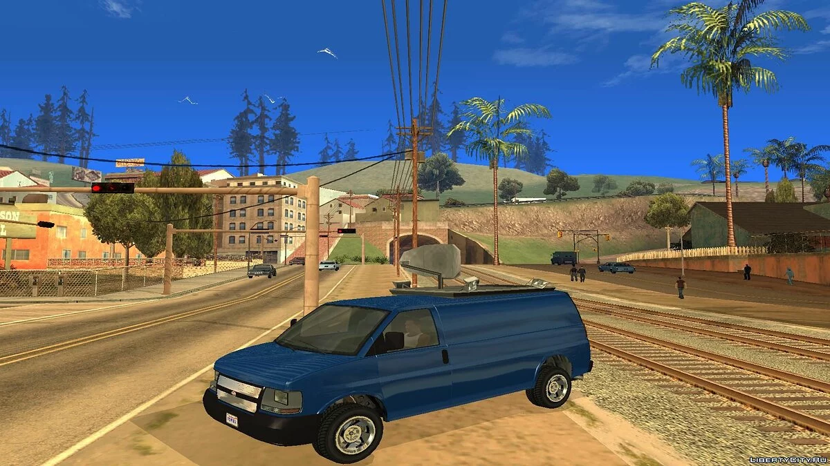 Vapid Speedo Newsvan / GTA San Andreas