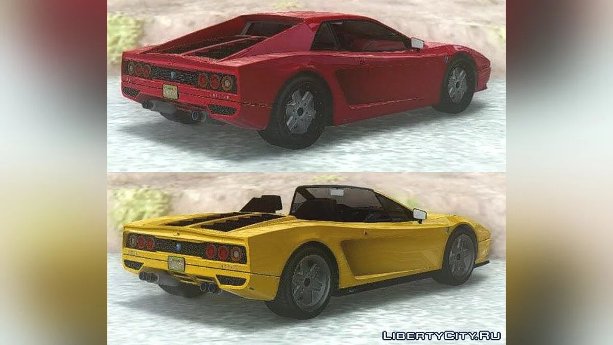 GTA V جروتي شيتا كلاسيك وسبايدر / جي تي إيه سان أندرياس