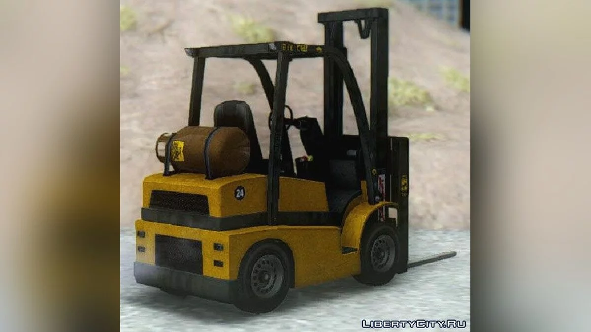 GTA V HVY Forklift / GTA San Andreas