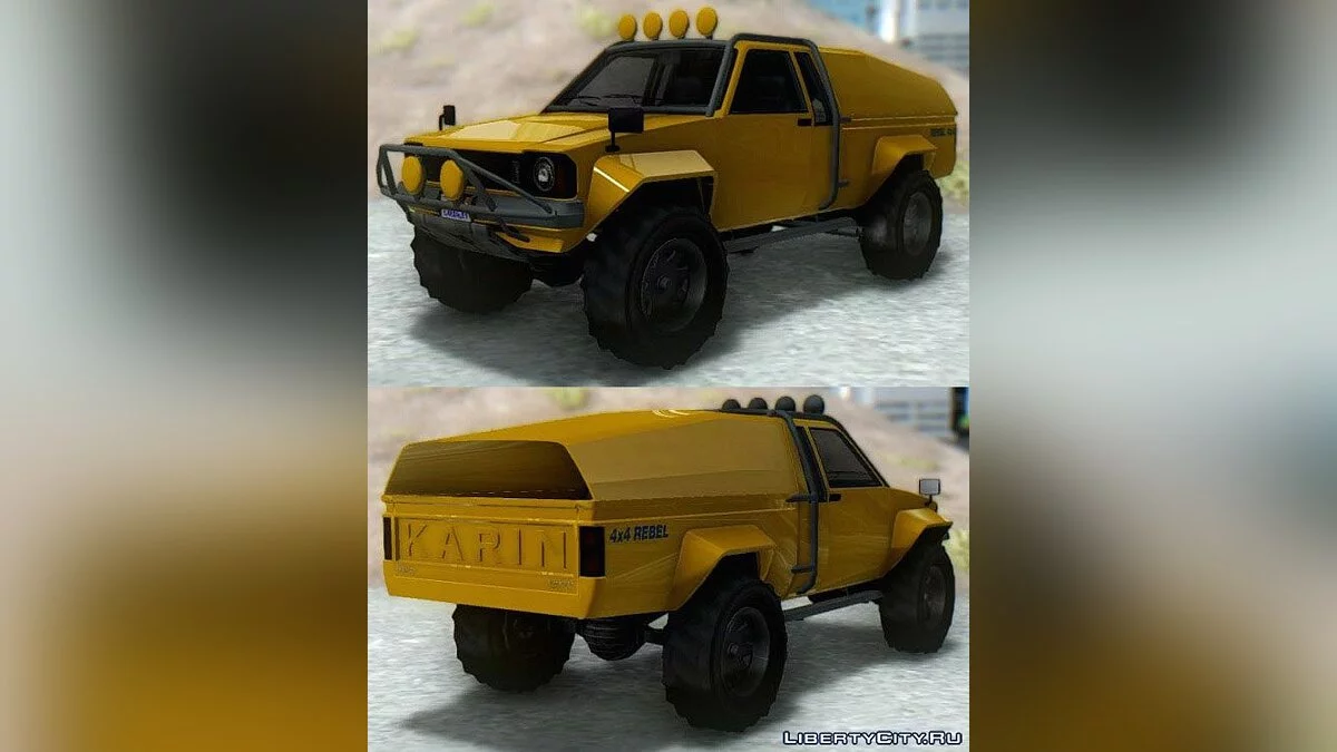 GTA V Karin Rebel 4x4 & Worn / GTA San Andreas