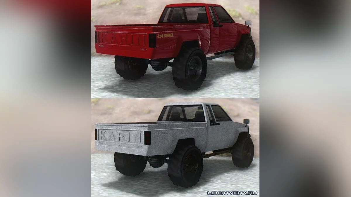 GTA V Karin Rebel 4x4 & Worn / GTA San Andreas