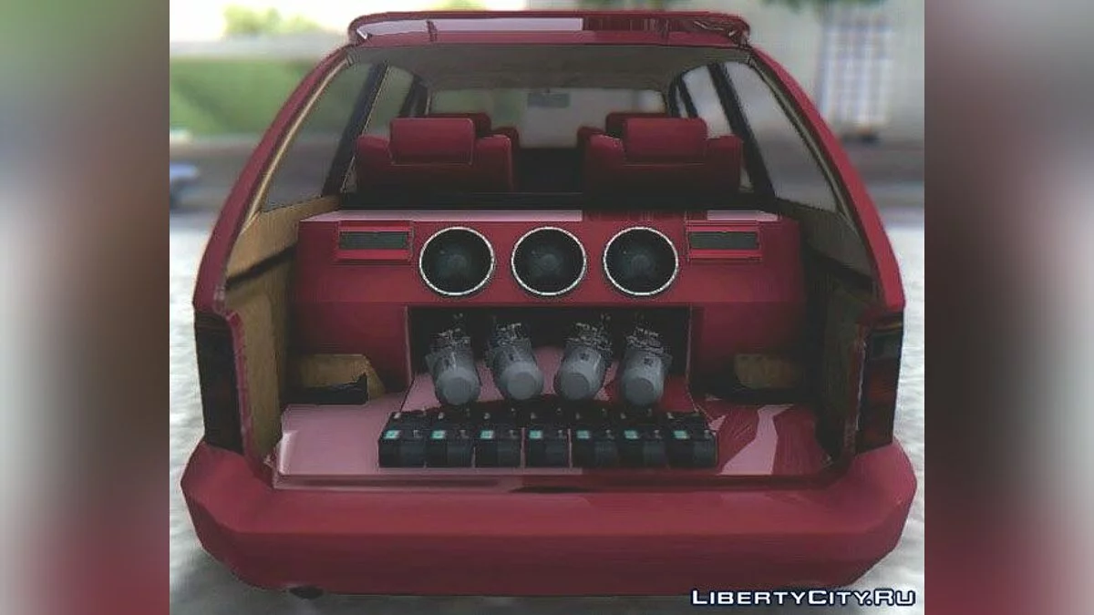 GTA V Vapid Minivan Personnalisé / GTA San Andreas