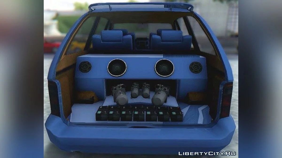 GTA V Vapid Minivan Personnalisé / GTA San Andreas