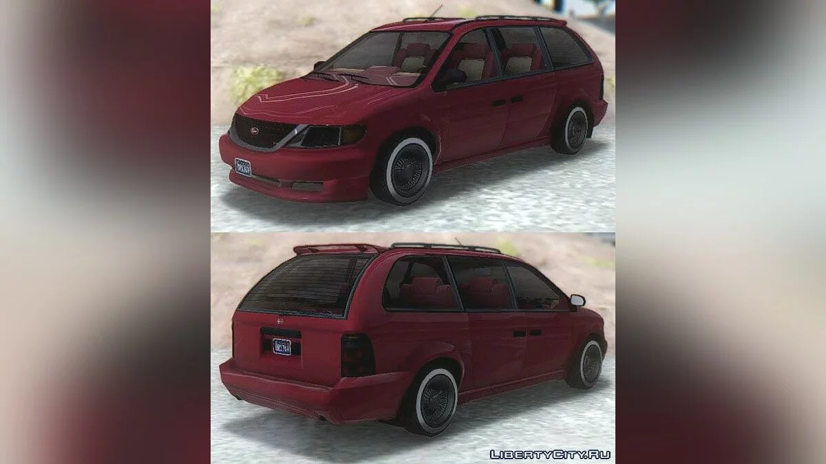 GTA V Vapid Minivan Personnalisé / GTA San Andreas