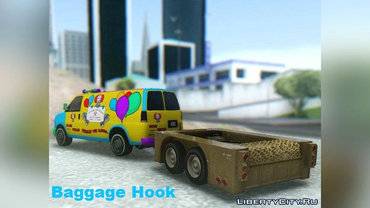 GTA V Vapid Speedo та Клоунський Фургон / GTA San Andreas