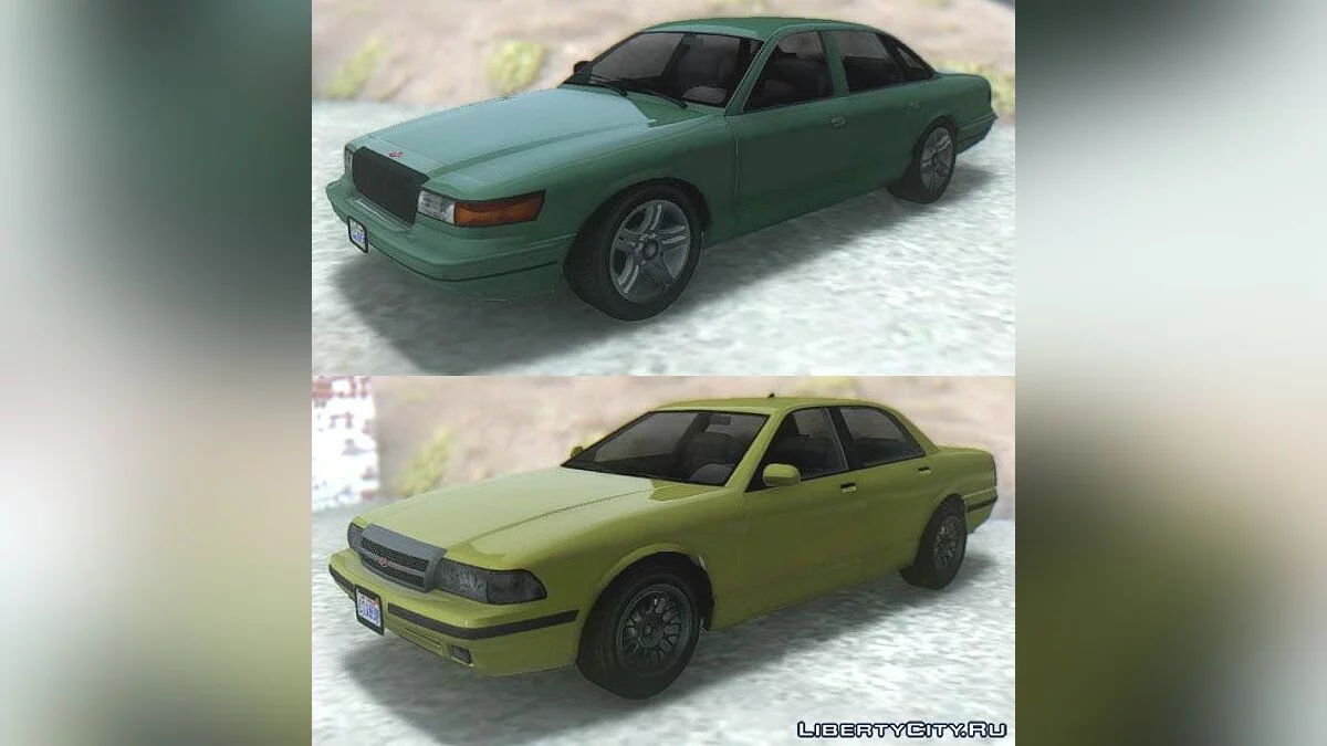 GTA V Vapid Stanier I & II v2 / GTA San Andreas