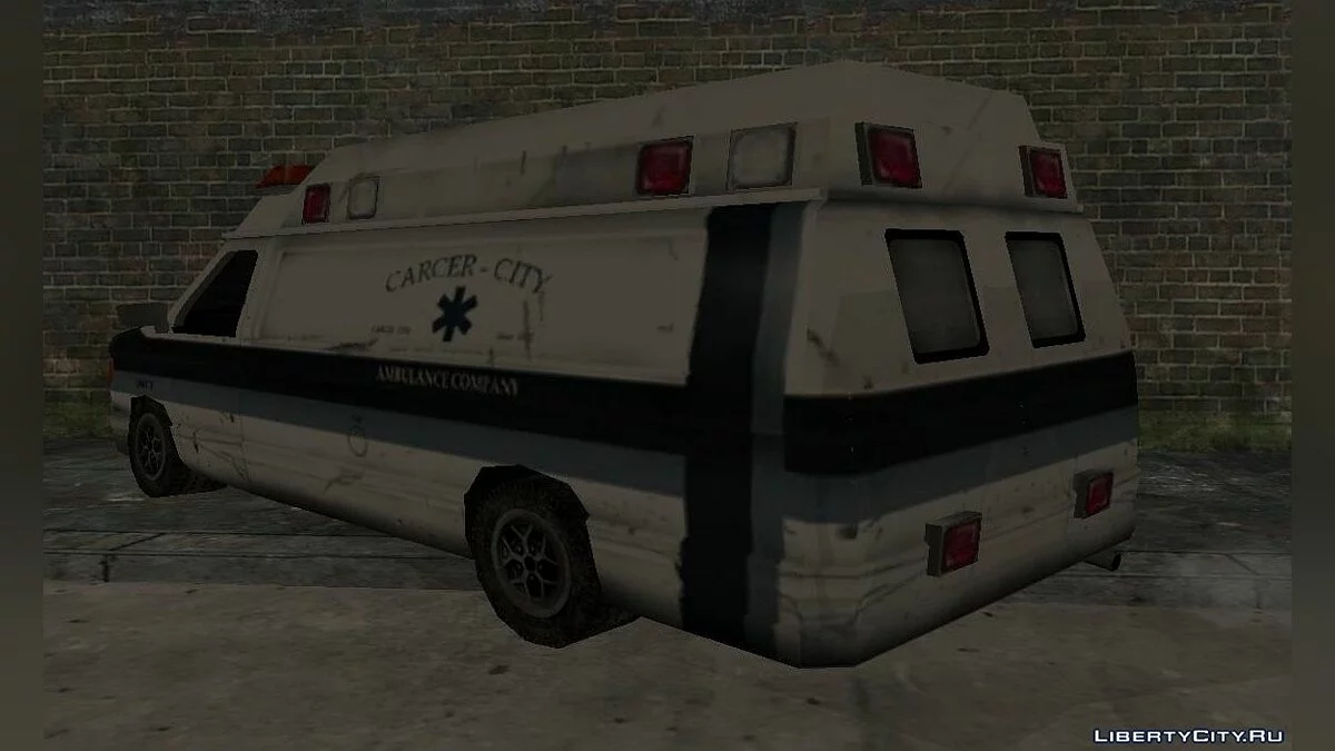 Ambulancia de Carcer City / GTA San Andreas