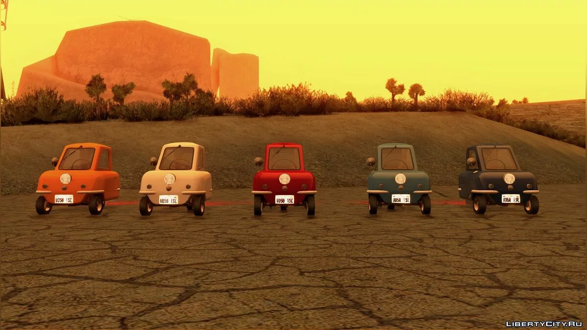 Peel P50 2011 V1.1 / GTA San Andreas