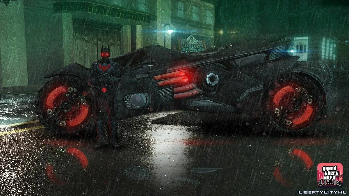 Batmobile 2015 Arkham Knight / GTA San Andreas
