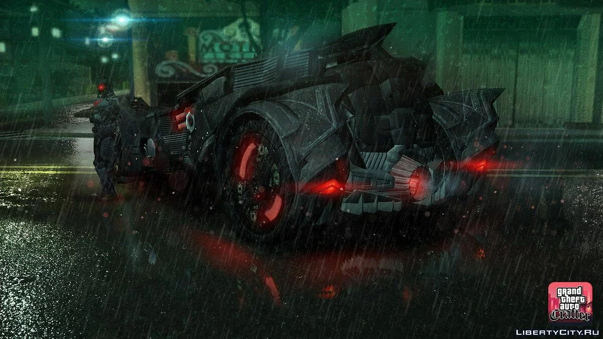 Batmobile 2015 Arkham Knight / GTA San Andreas