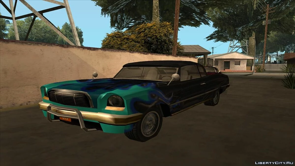Driver PL Namorra/Тюнінг фарба V2 / GTA San Andreas