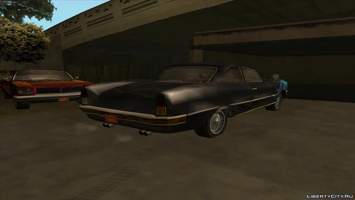 Driver PL Namorra/Тюнінг фарба V2 / GTA San Andreas