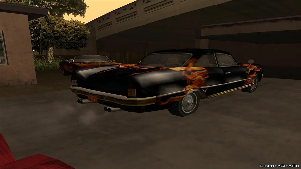 Driver PL Namorra/Тюнінг фарба V2 / GTA San Andreas