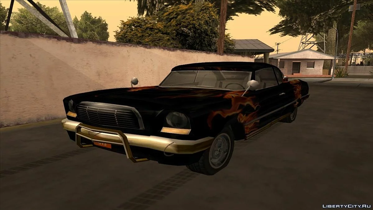 Driver PL Namorra/Тюнінг фарба V2 / GTA San Andreas