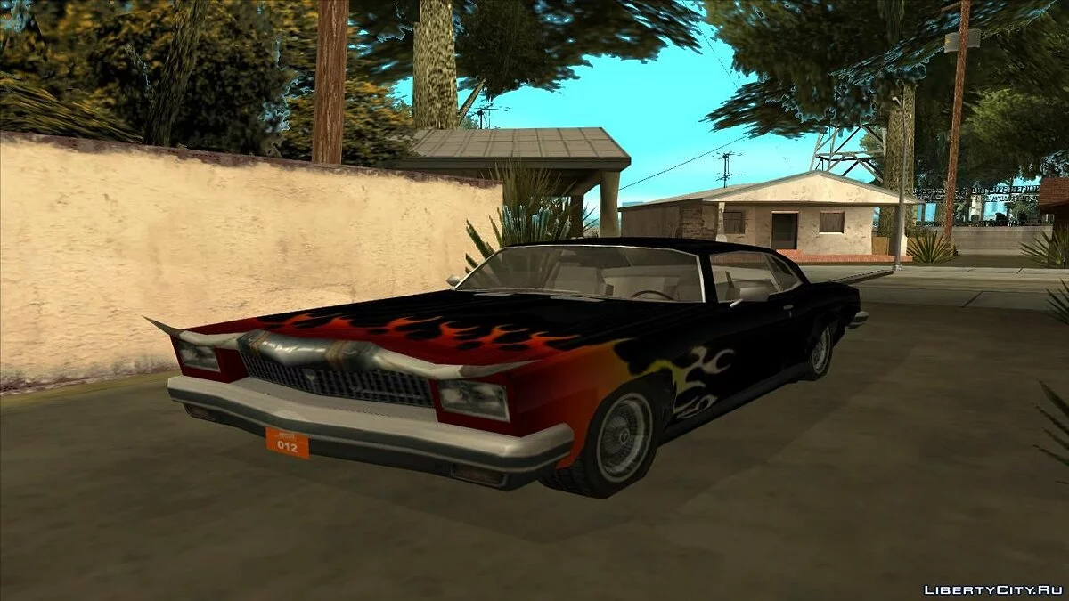 Pengemudi PL Rosalita/Pekerjaan Cat Tuning / GTA San Andreas