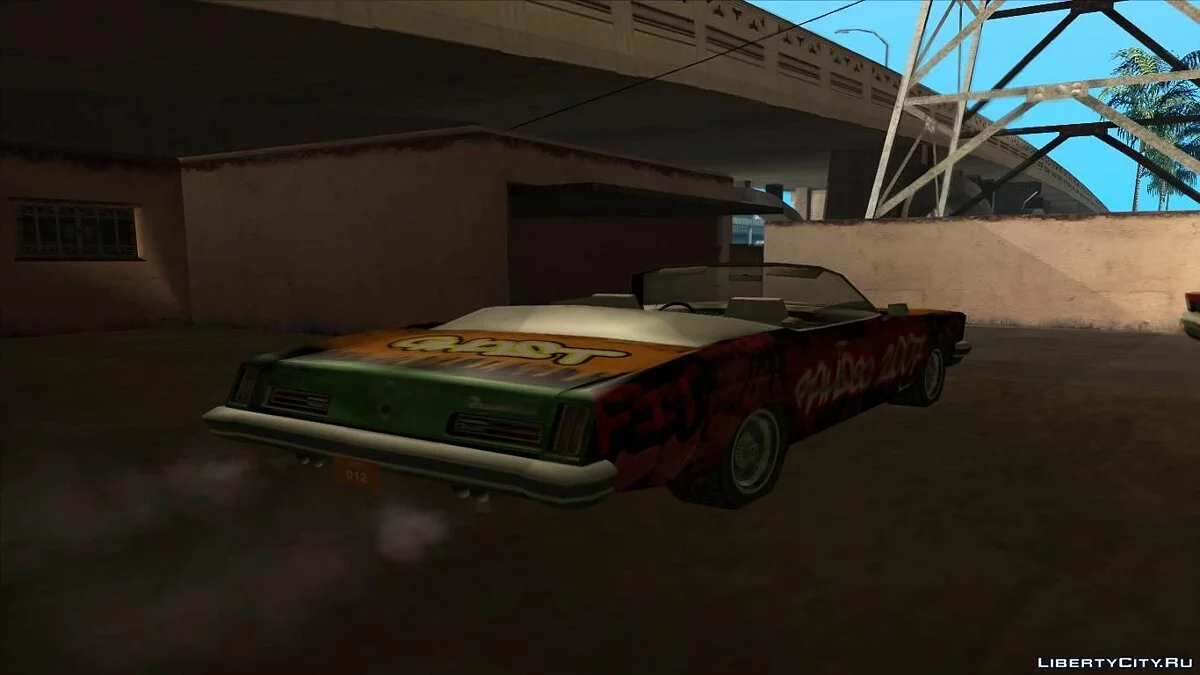 Driver PL Rosalita/Тюнінг фарба / GTA San Andreas