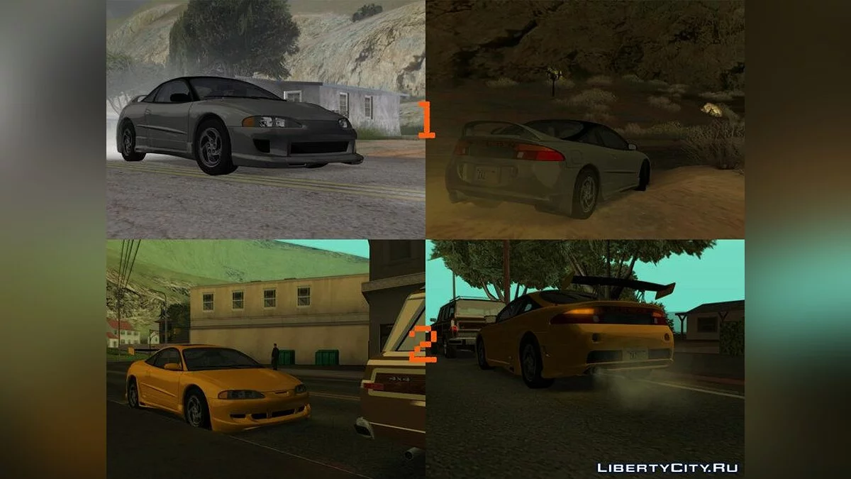 Eagle Talon TSi AWD 1998 [Dapat Disesuaikan] / GTA San Andreas