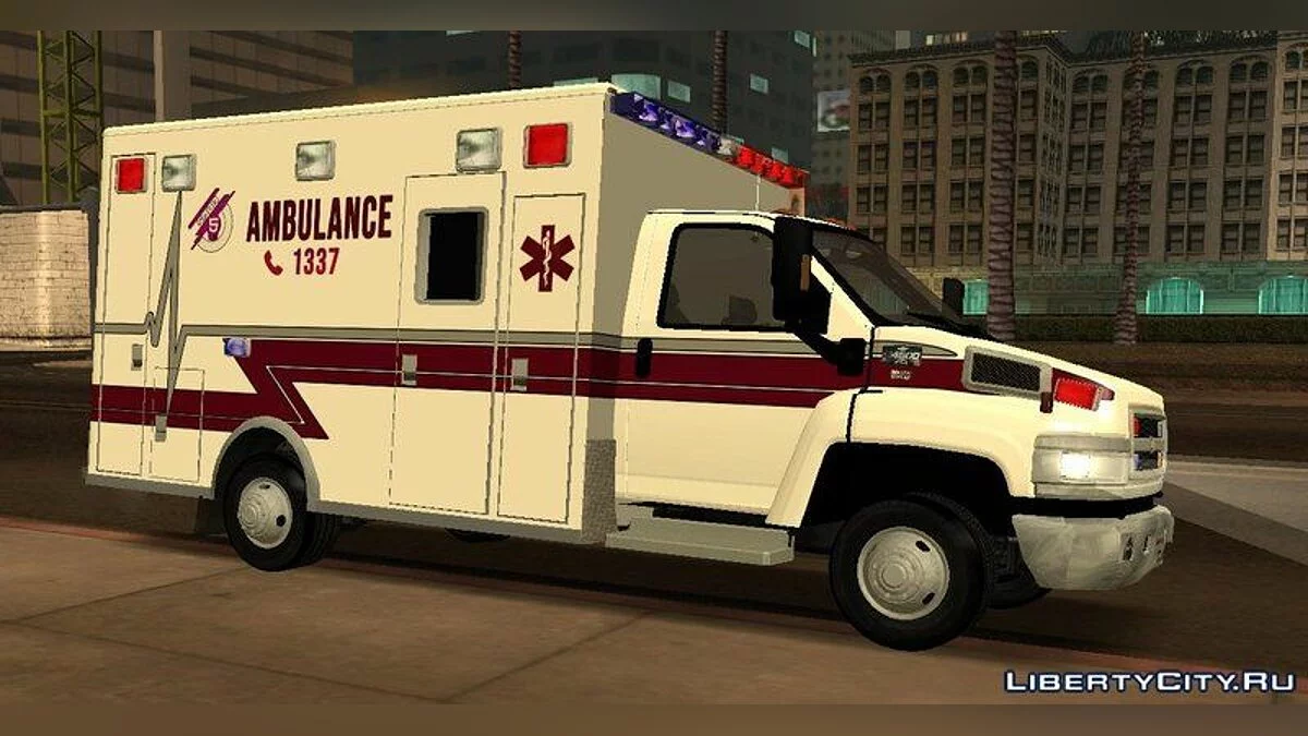 Ambulans SAUR / GTA San Andreas