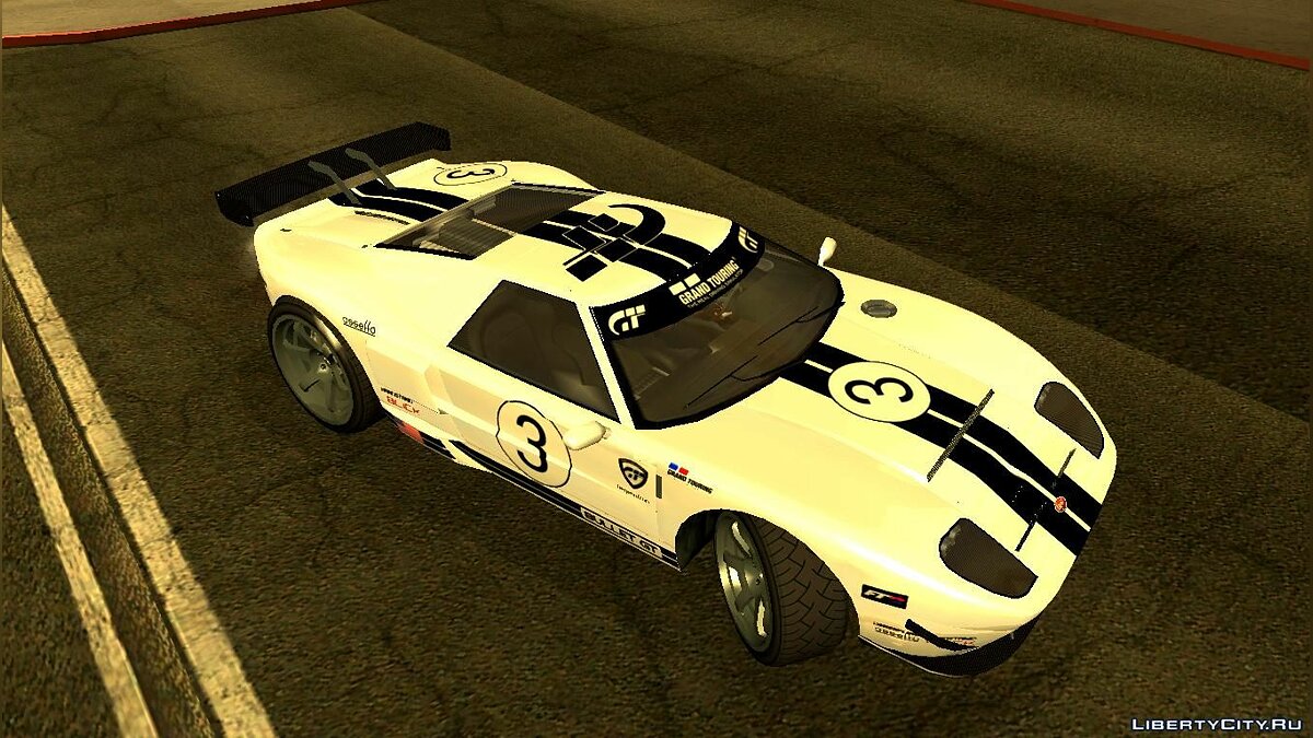 Ford GT LM Gran Turismo for GTA San Andreas