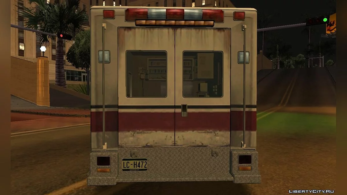 Ambulance from Resident Evil: Operation Raccoon City / GTA San Andreas