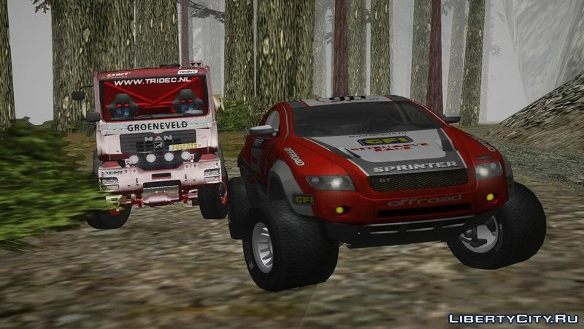 Спінтер Дакар / GTA San Andreas