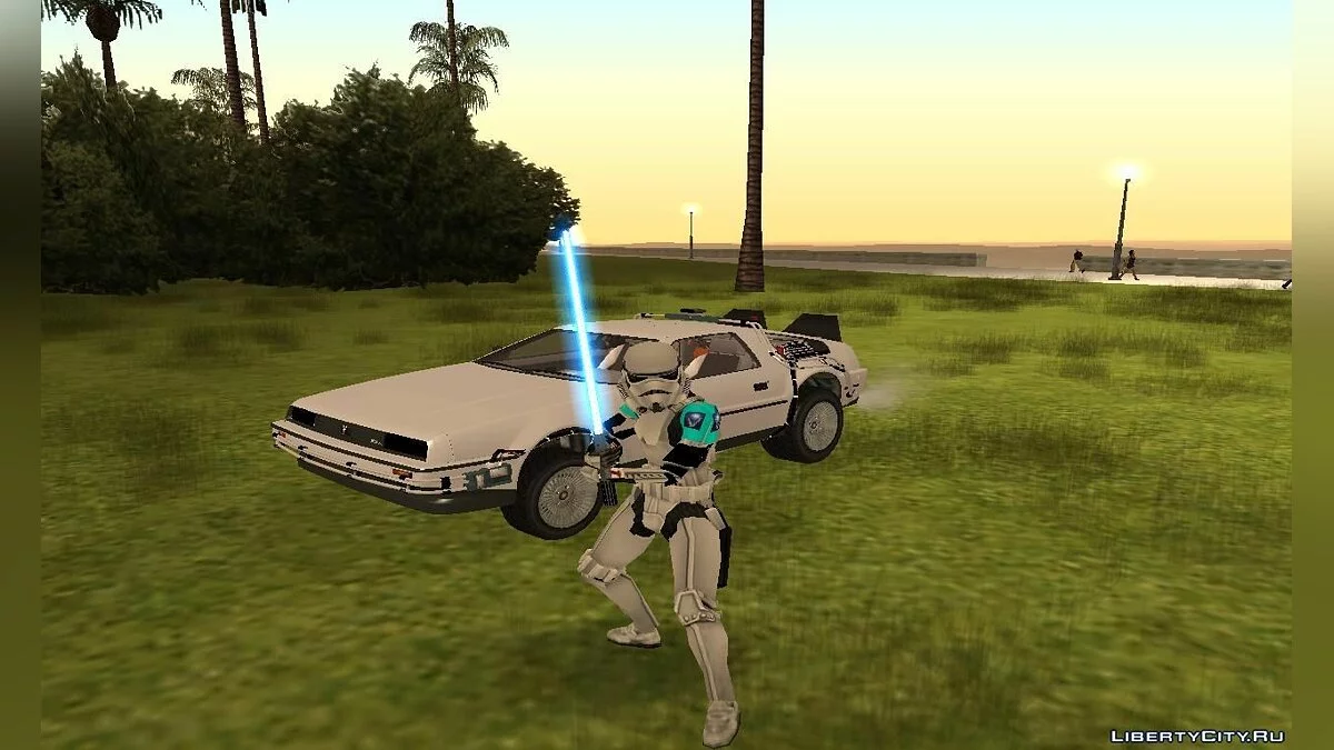 Deluxo Time Machine BTTF 1 Complete Version / GTA San Andreas
