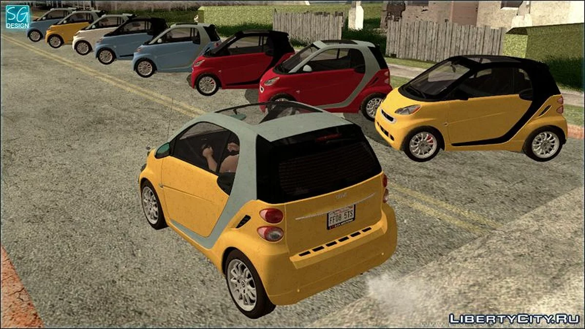 2012 SMART FÜR ZWEI - MQ / GTA San Andreas