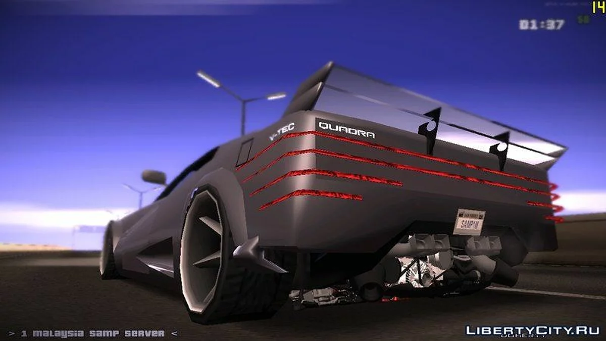 QUDRA dari Cyberpunk 2077 [Gaya GTA] / GTA San Andreas