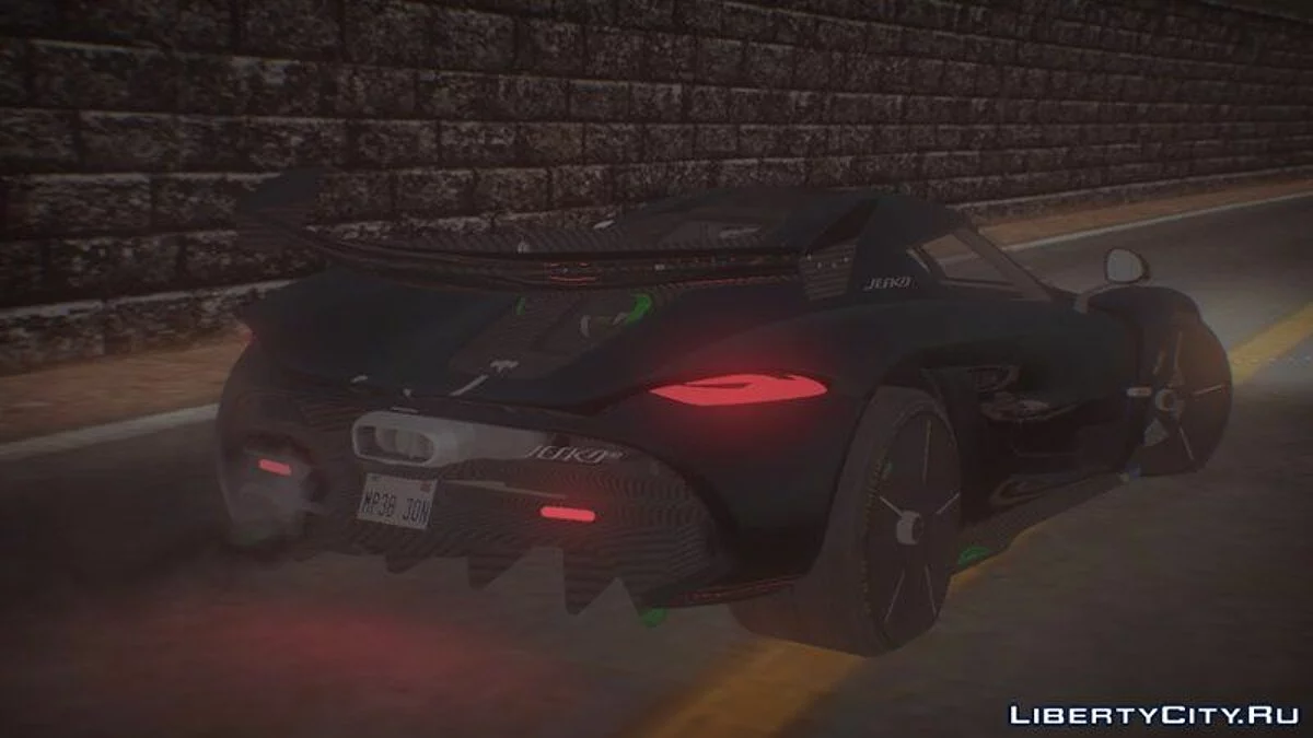 Keokgsign Jesko 2019 / GTA San Andreas
