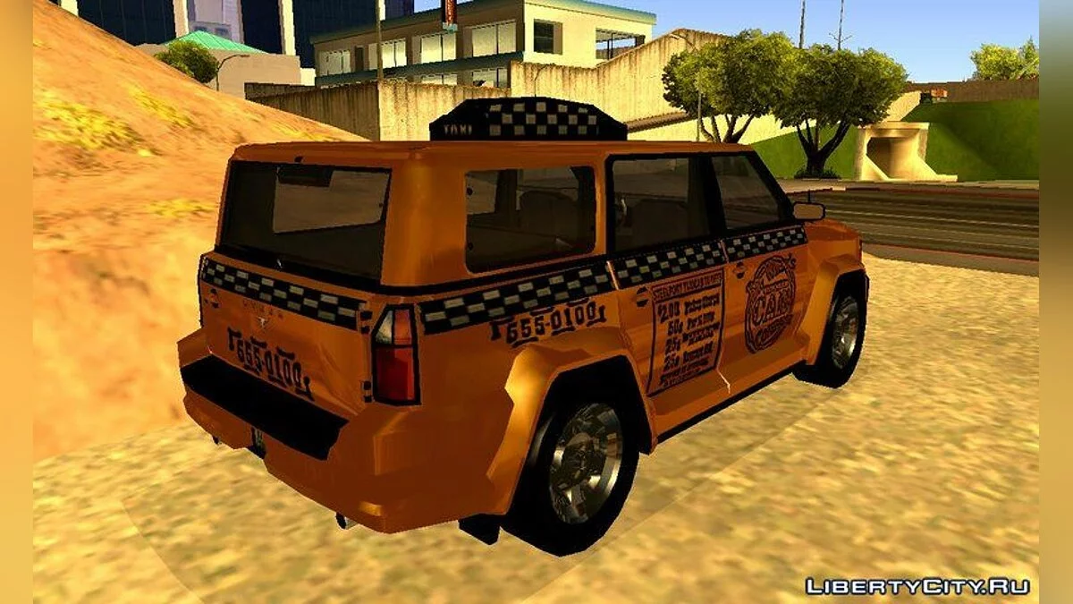 Taksi dari Saints Row 4 / GTA San Andreas