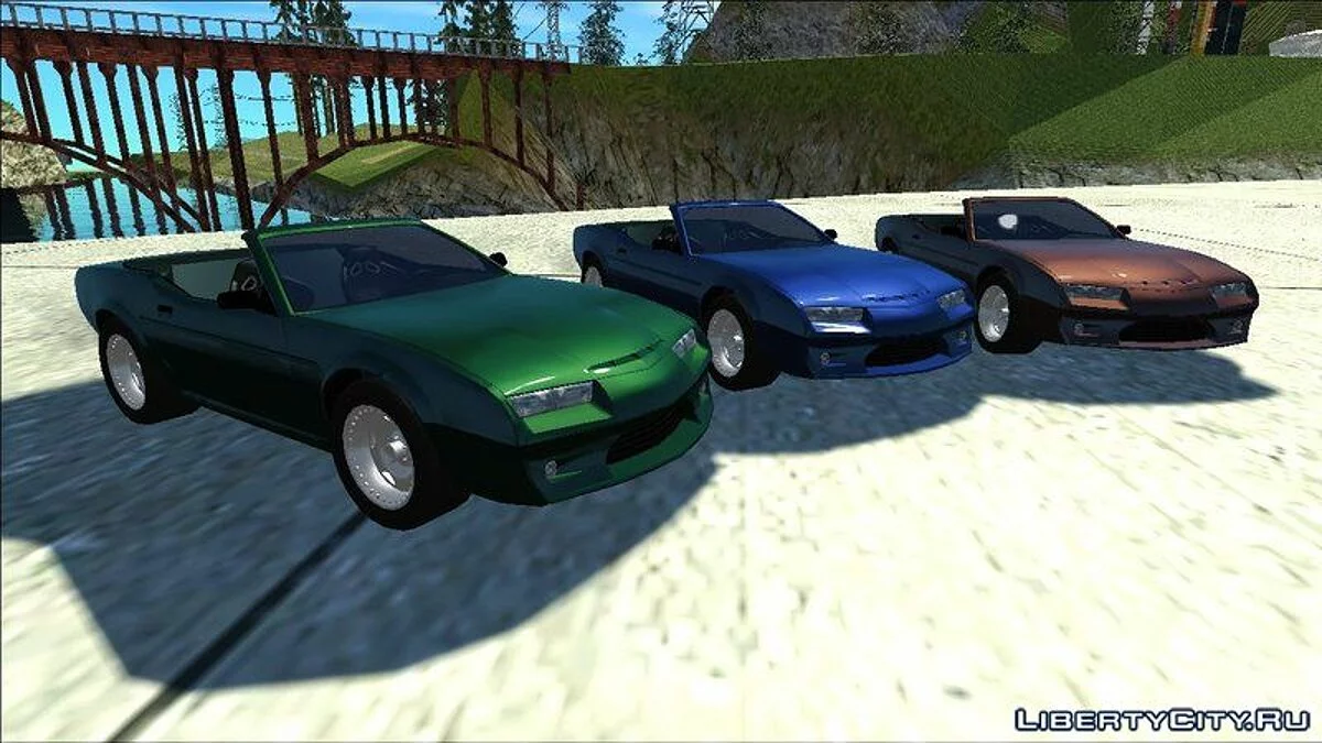 Cabriolet FlatQut Daytana / GTA San Andreas