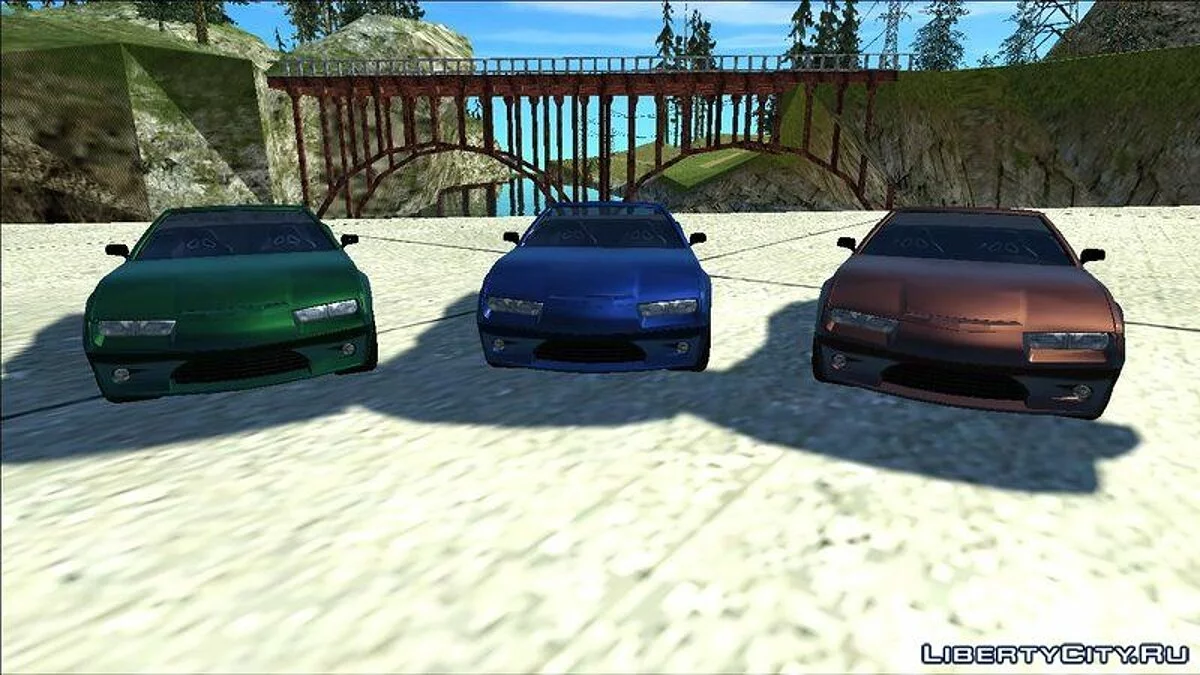 Cabriolet FlatQut Daytana / GTA San Andreas