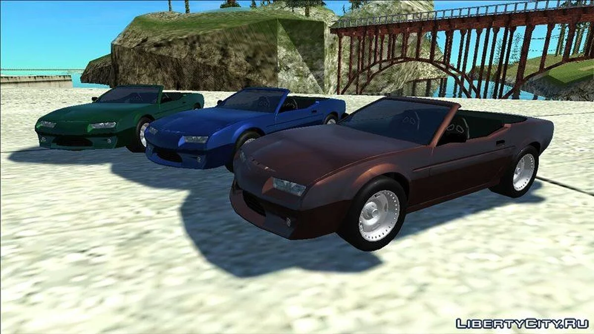 Cabriolet FlatQut Daytana / GTA San Andreas