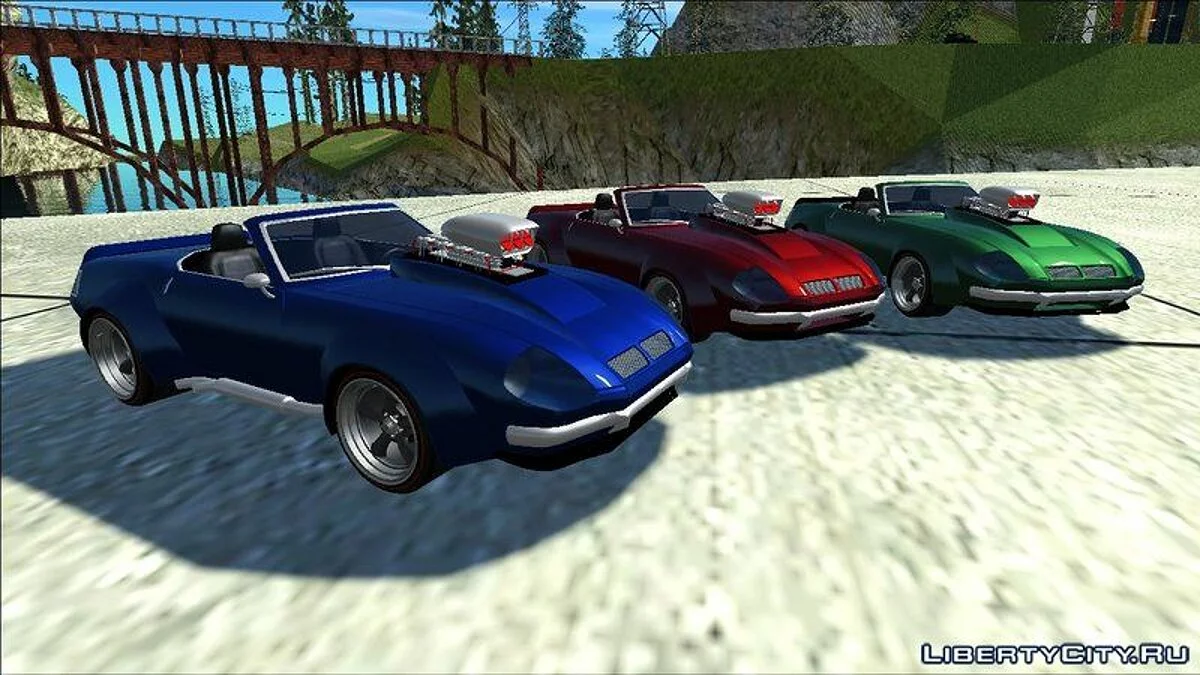 FlatQut Lancea Cabrio (Kustom) / GTA San Andreas