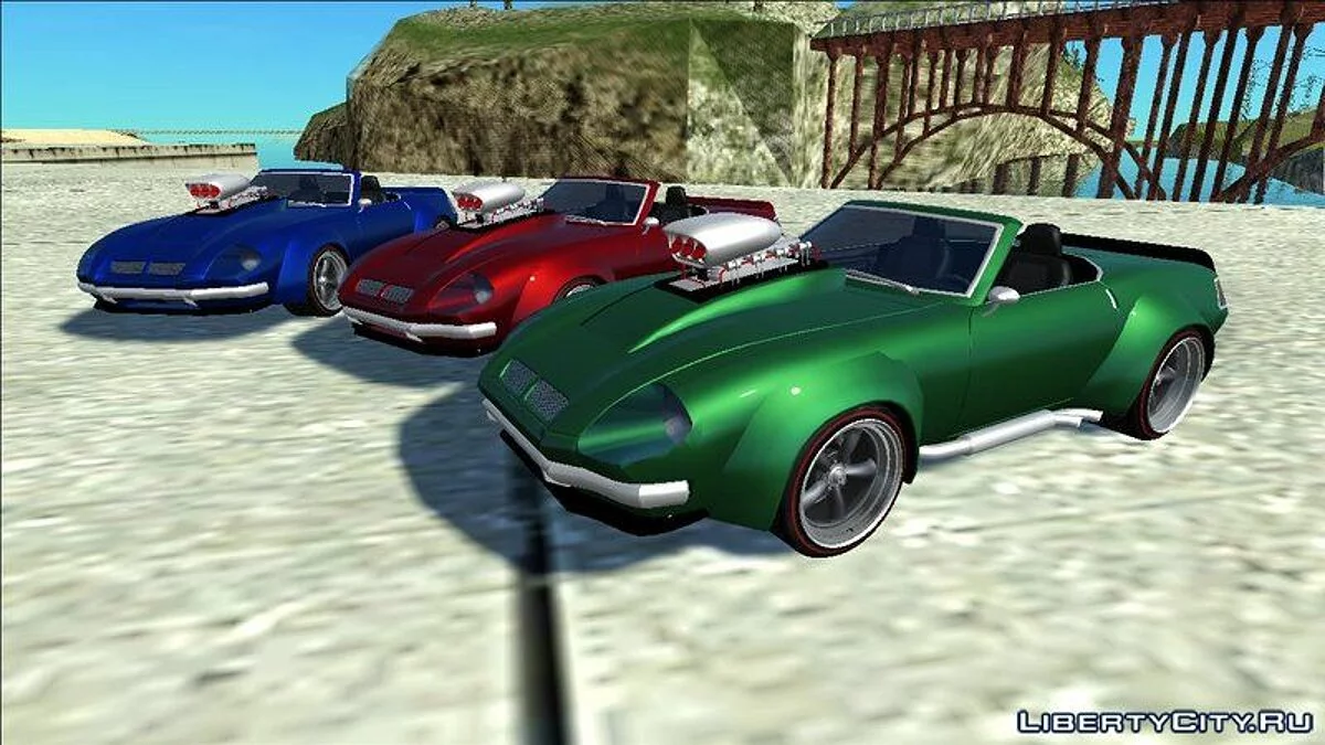 FlatQut Lancea Cabrio (Kustom) / GTA San Andreas