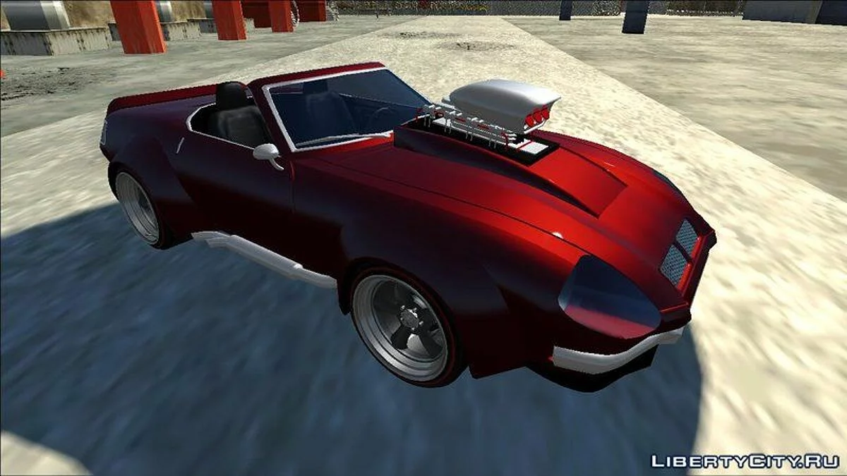 FlatQut Lancea Cabrio (Kustom) / GTA San Andreas
