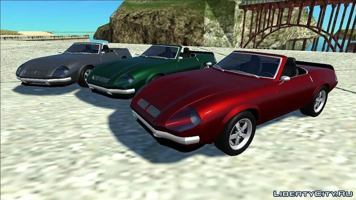FlatQut Lancea Cabrio / GTA San Andreas