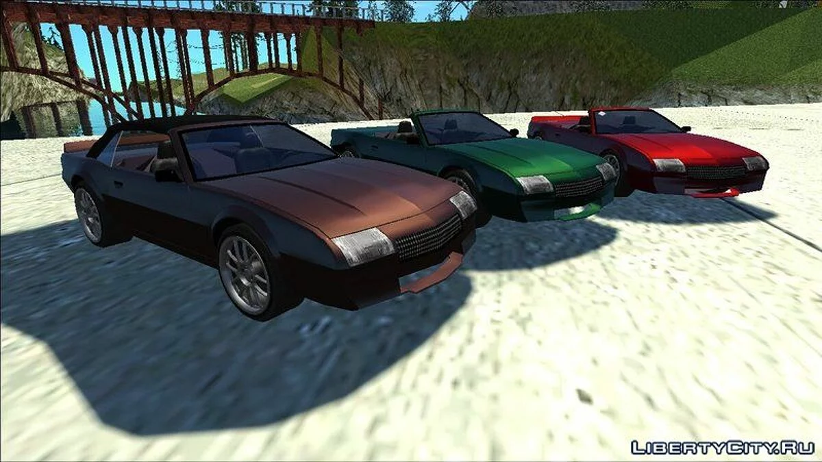 FlatQut Splitter Cabrio / GTA San Andreas