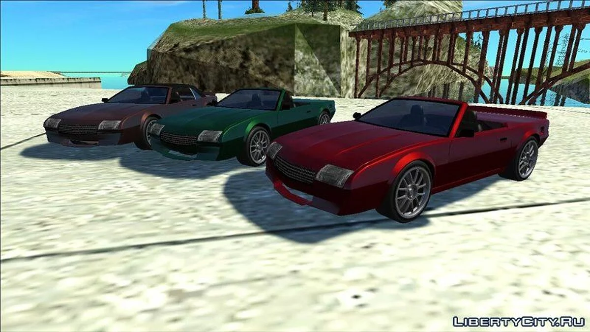 FlatQut Splitter Cabrio / GTA San Andreas