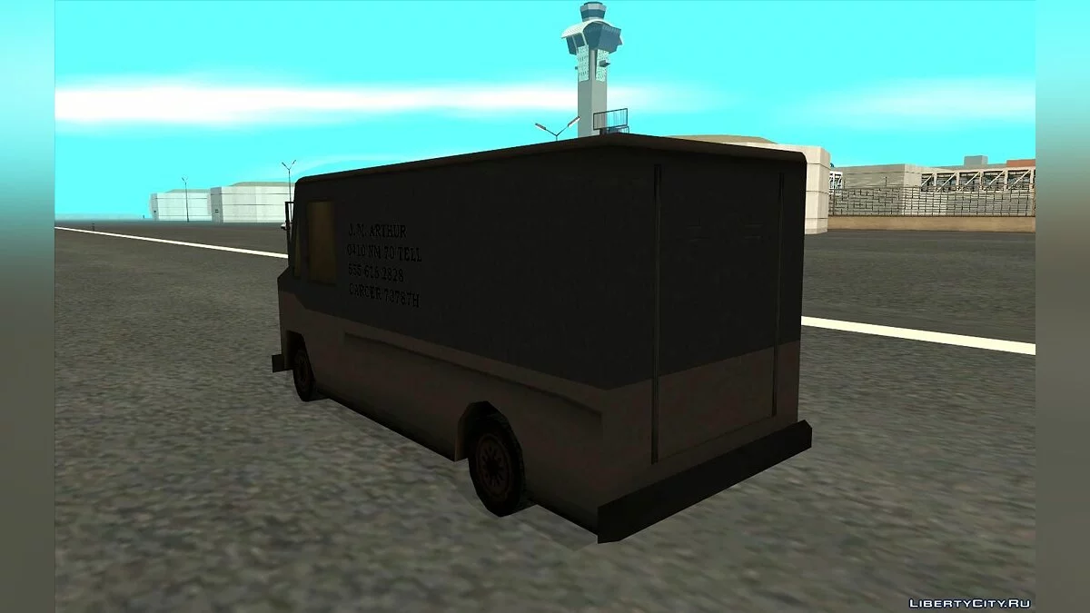 Boxville dari permainan Manhunt / GTA San Andreas