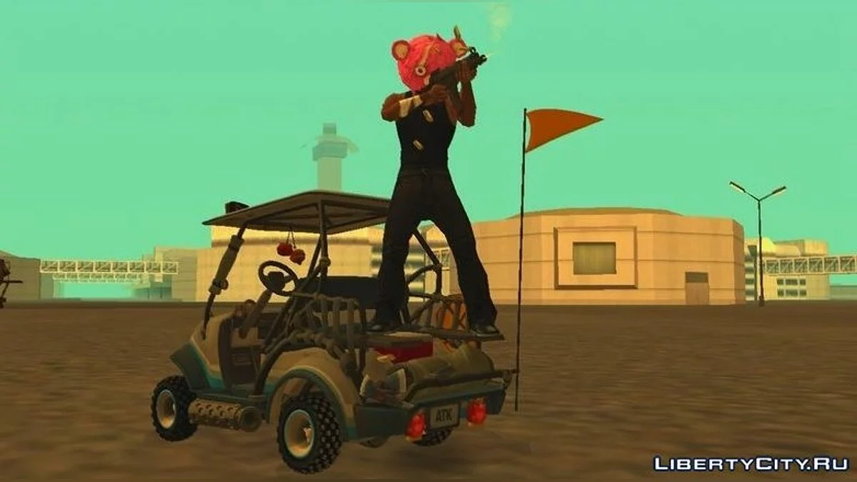 Carrinho de Golfe do jogo Fortnite / GTA San Andreas